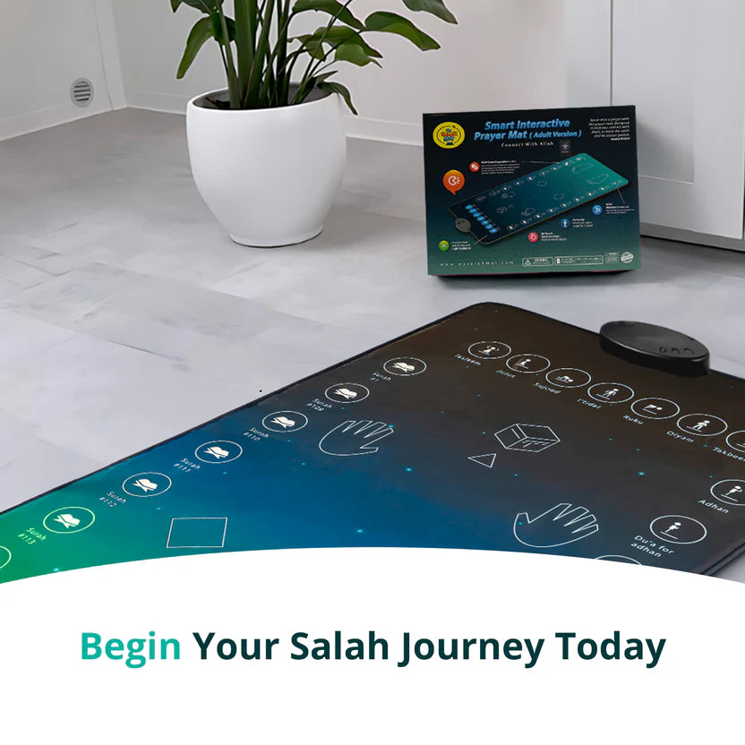 Secdegah™ Akıllı İnteraktif Seccade | Adım Adım Namaz Eğitimi